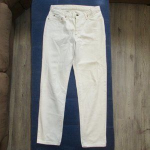 Edwin white jeans